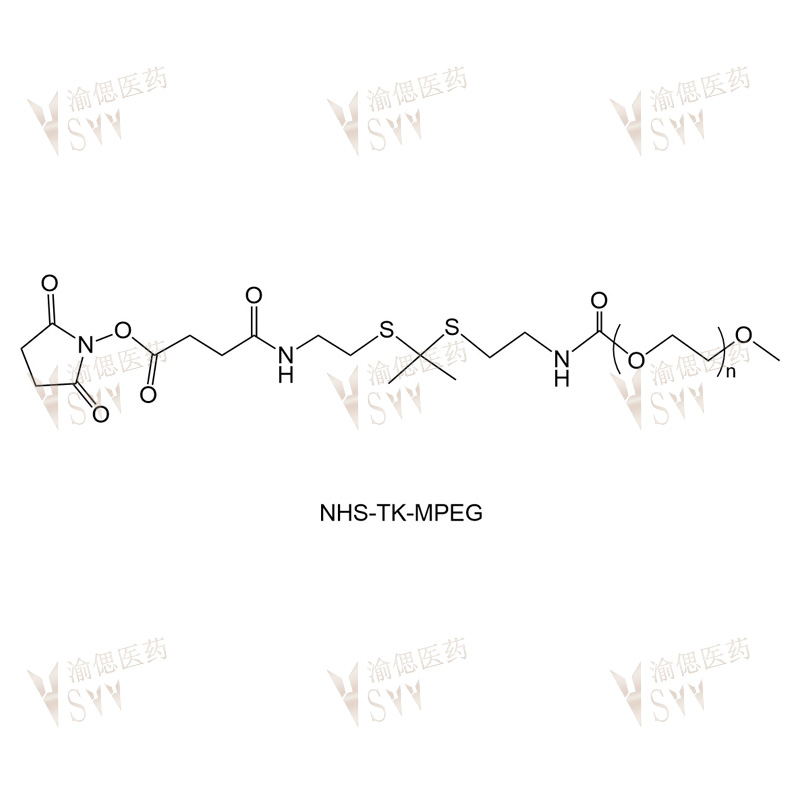 mPEG-TK-NHS  NHS-TK-mPEG