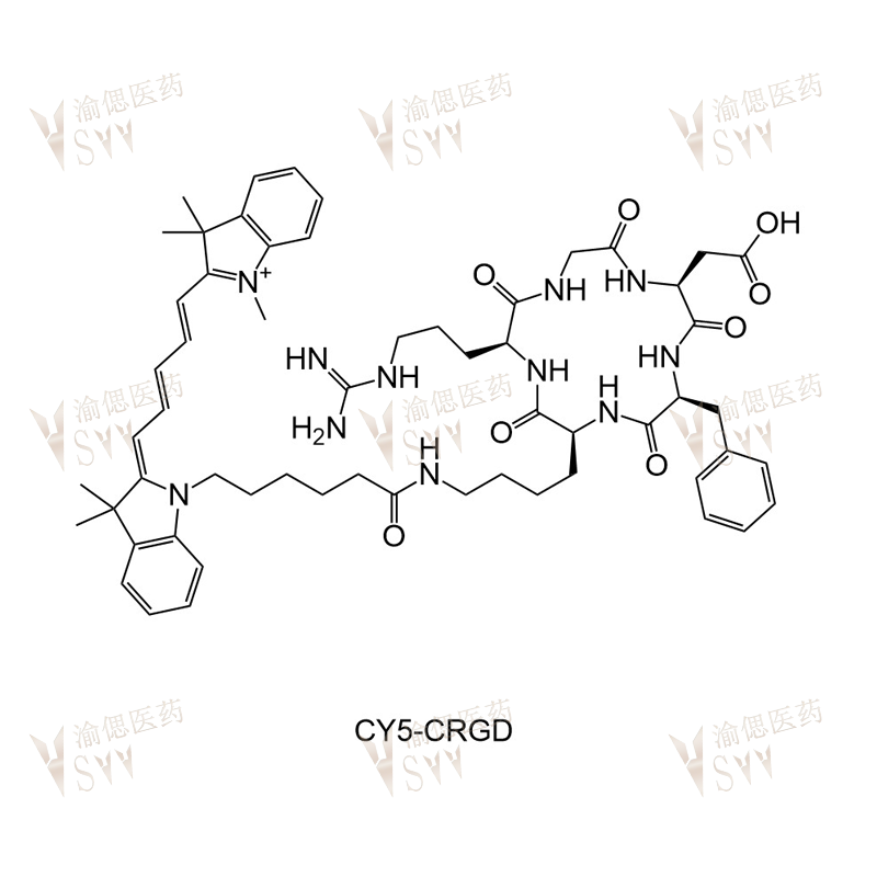 CY5-c(RGDFK) 