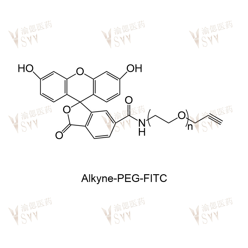  Alkyne-PEG-FITC