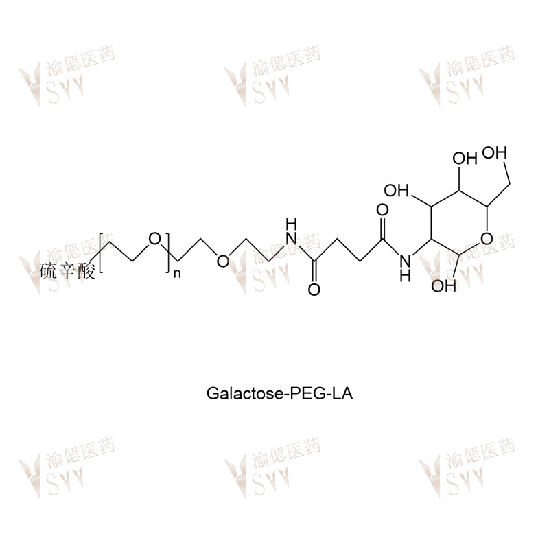 Galactose-PEG-LA